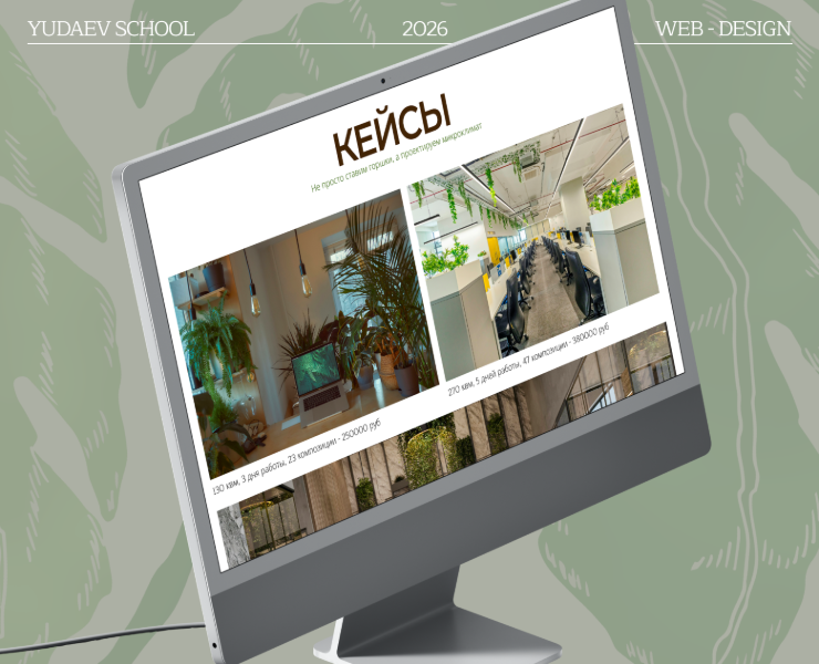 Landing "Office Garden" на Dprofile
