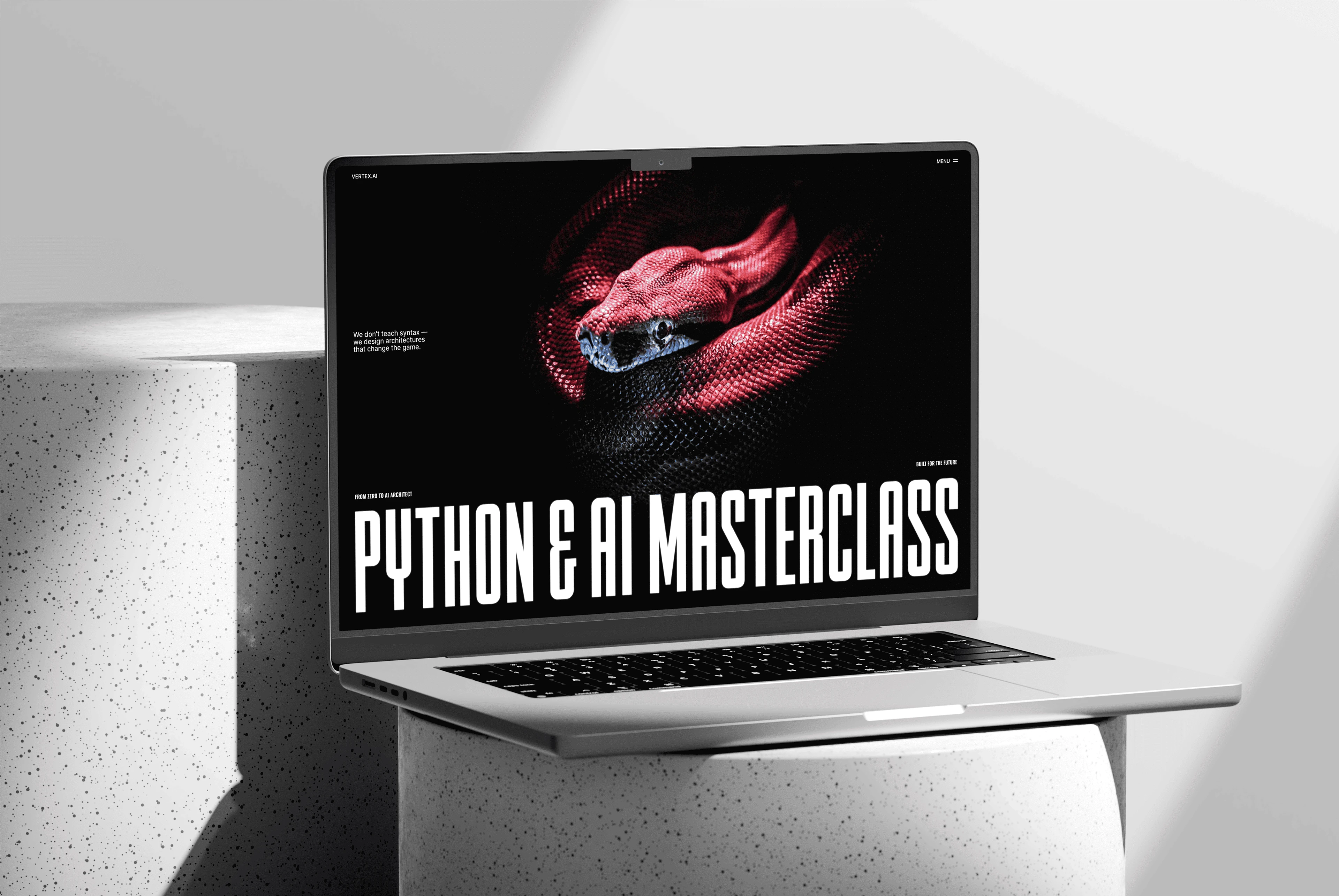 Python & AI Masterclass - Landing — Изображение №1 — Интерфейсы, Нейро на Dprofile