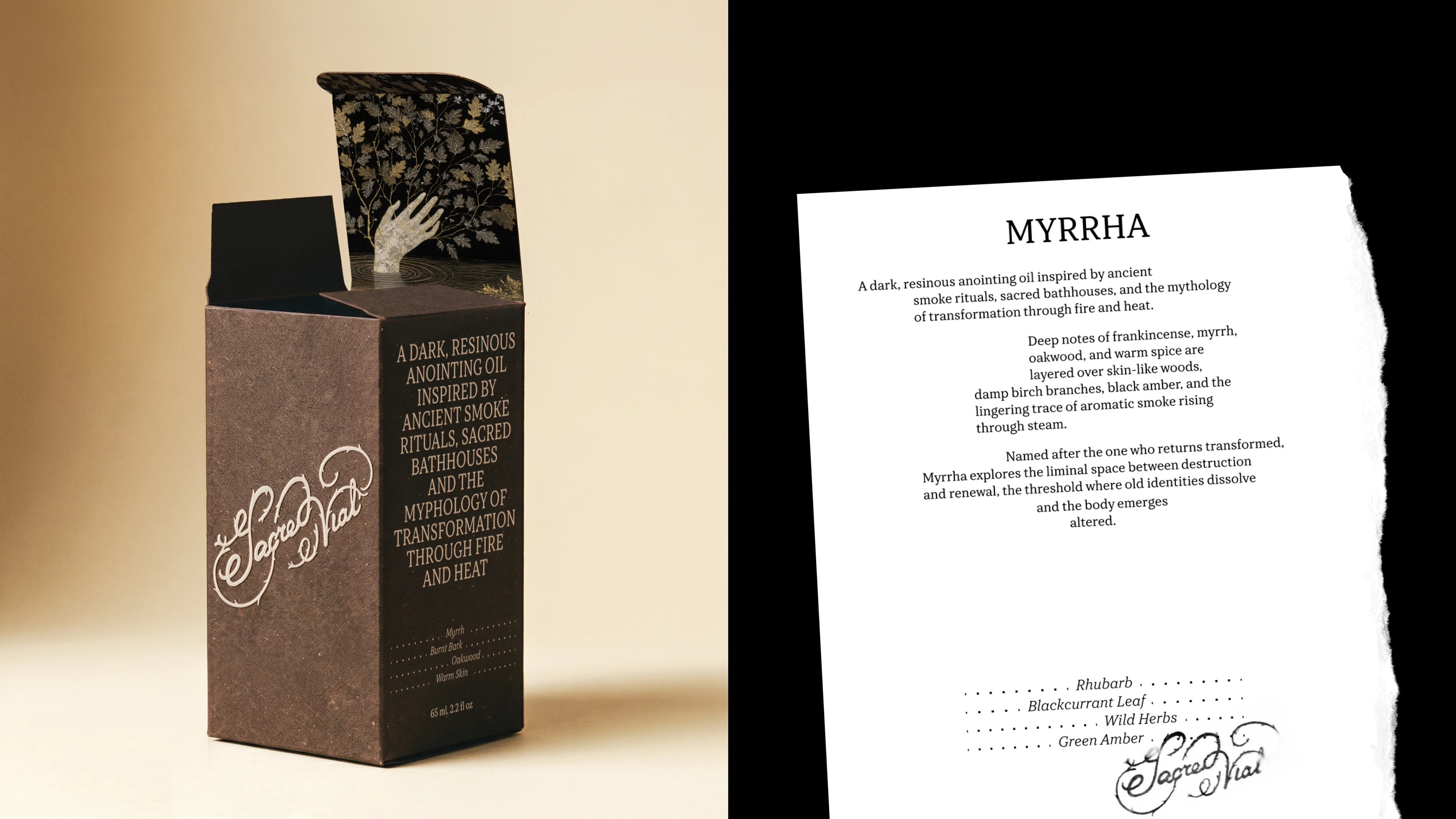 Sacred Vial, Brand Identity / Фирменный стиль — Изображение №12 — Брендинг на Dprofile