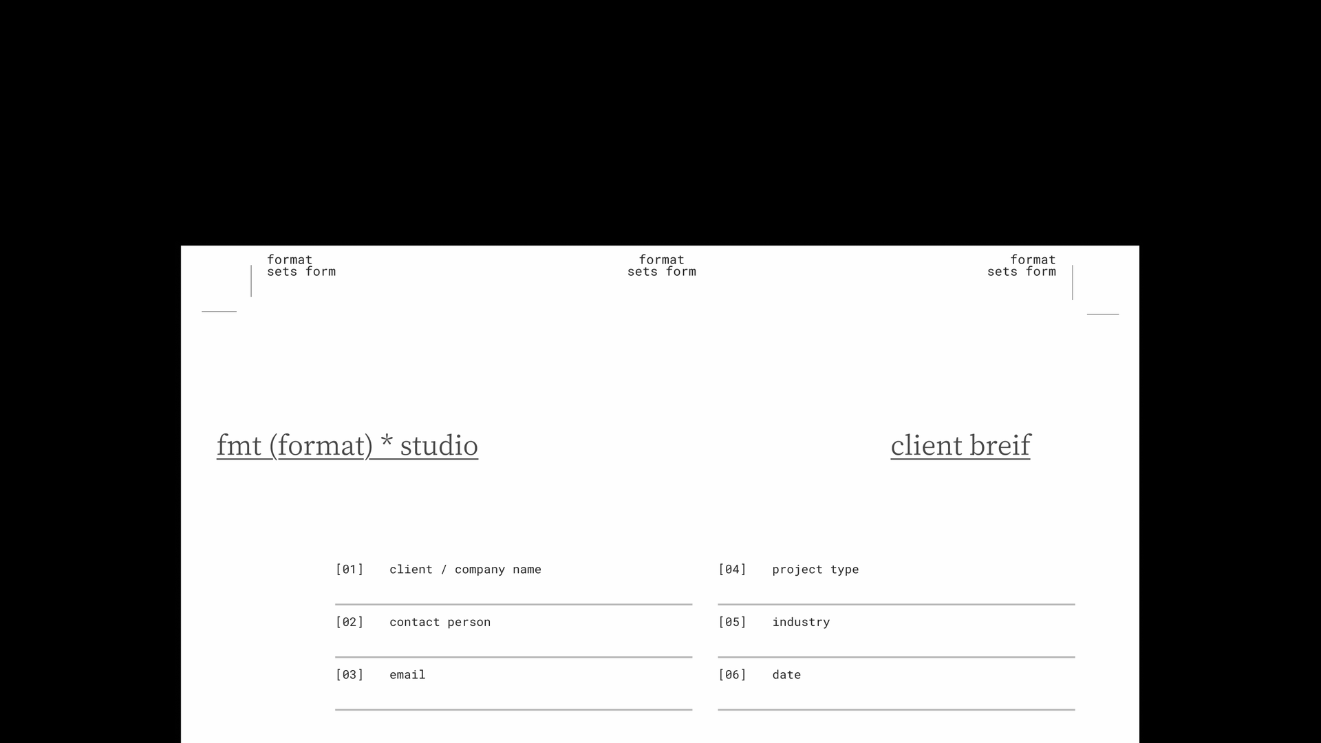 FMT Studio (identity) — Изображение №12 — Брендинг на Dprofile