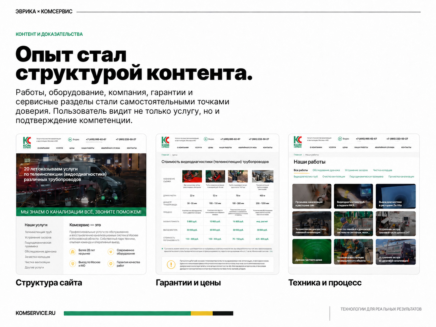 Комсервис | Сервисная компания — Изображение №6 — Интерфейсы, Графика на Dprofile