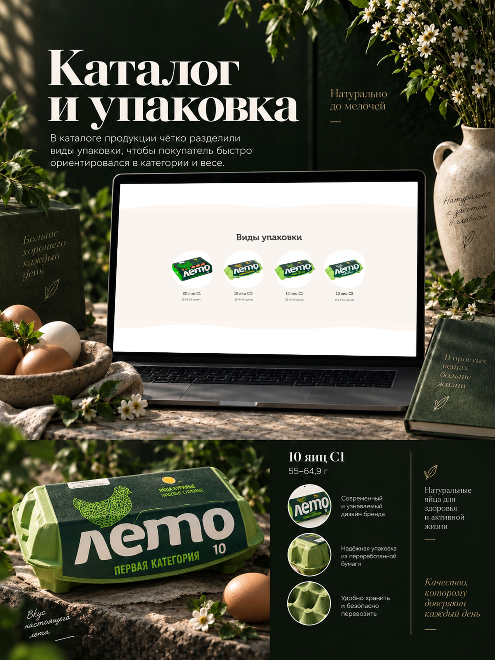 Корпоративный сайт для Группы компаний «Лето» — Изображение №2 — Интерфейсы, Графика на Dprofile