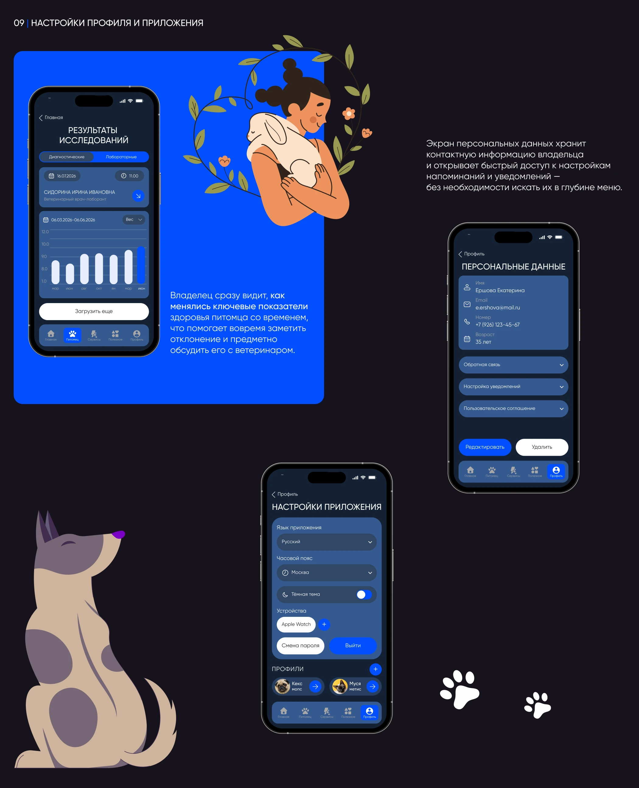 MedPet || mobile app — Изображение №12 — Интерфейсы на Dprofile