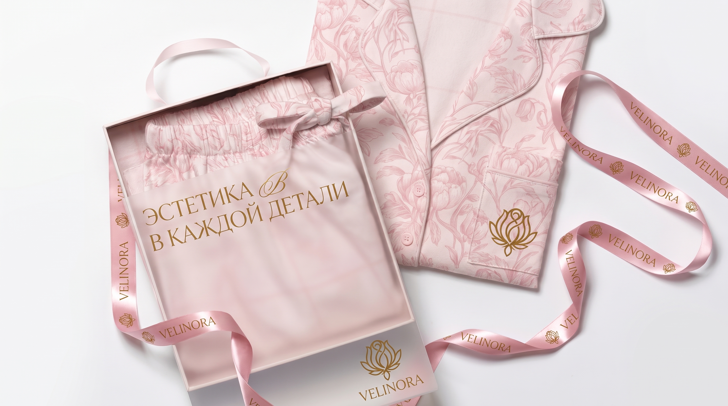 VELINORA айдентика/фирменный стиль для бренда постельного белья — Изображение №22 — Брендинг на Dprofile