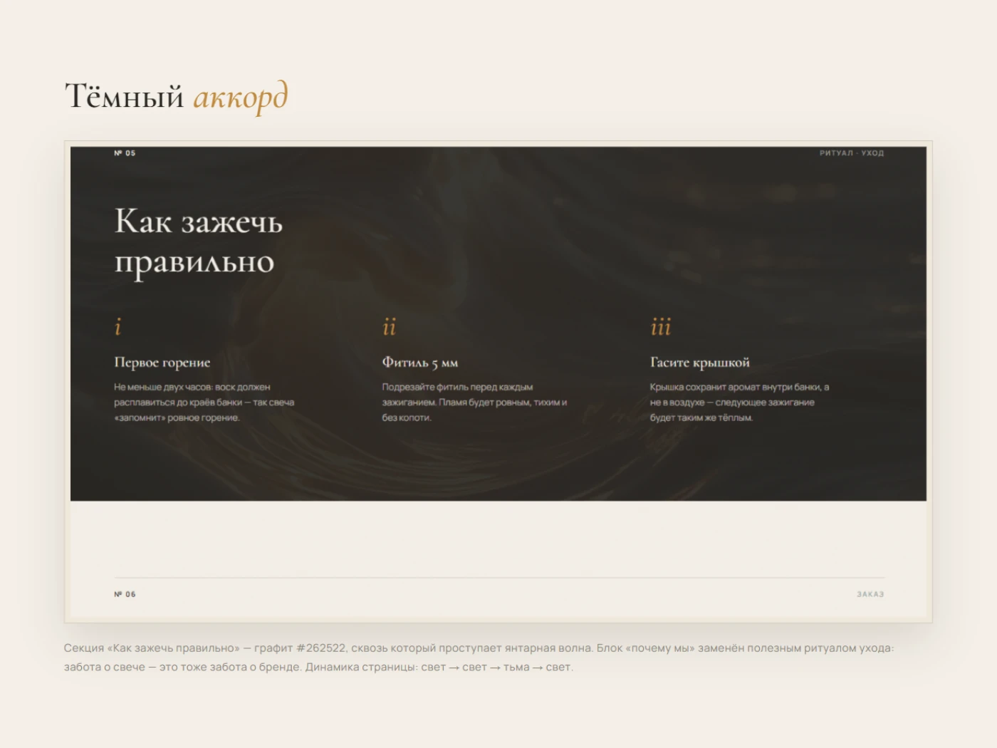 MYSIG — Candle Brand Website Redesign — Изображение №8 — Интерфейсы на Dprofile