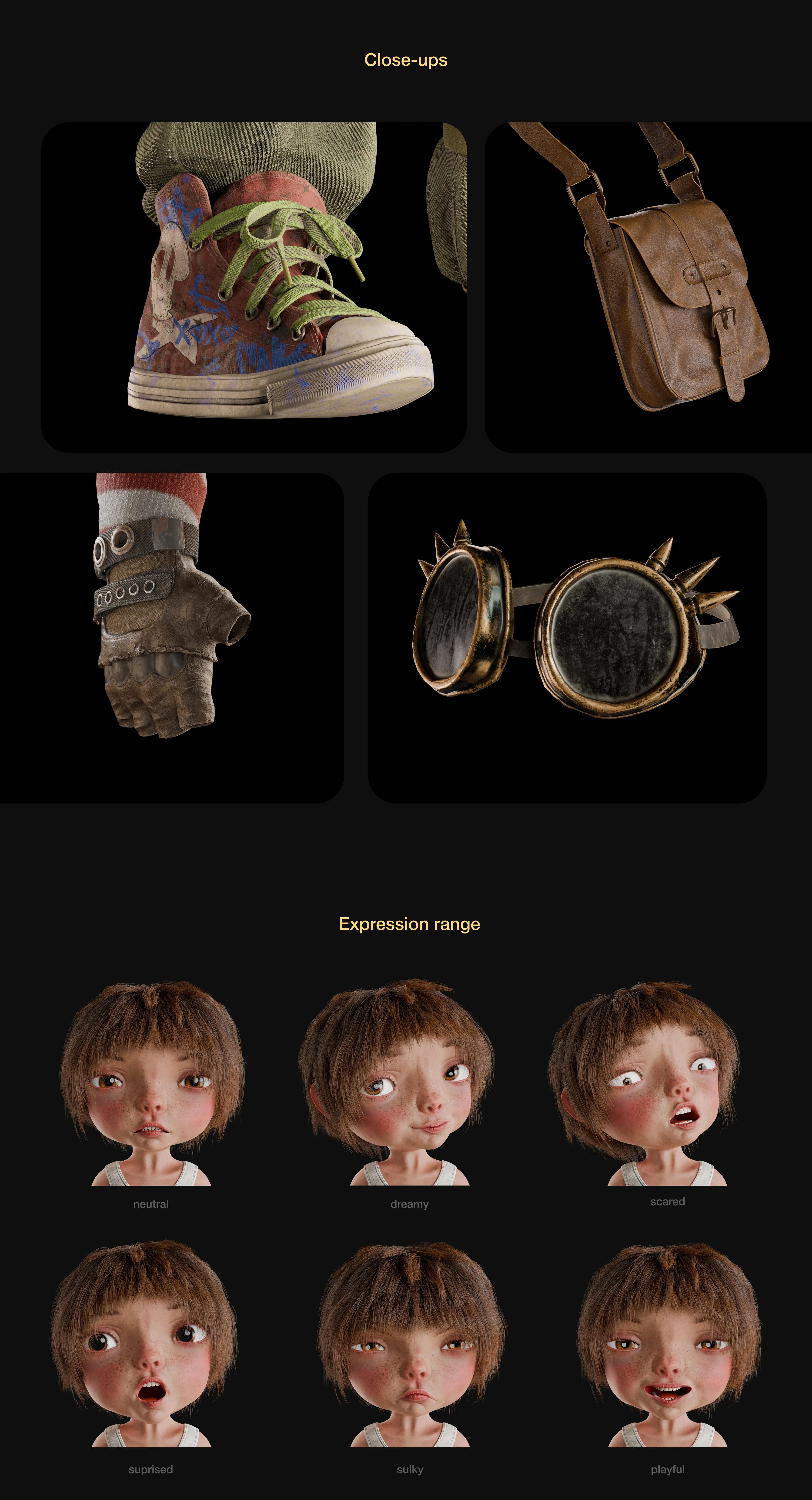 The little scout: 3D Character — Изображение №6 — Иллюстрация, 3D на Dprofile