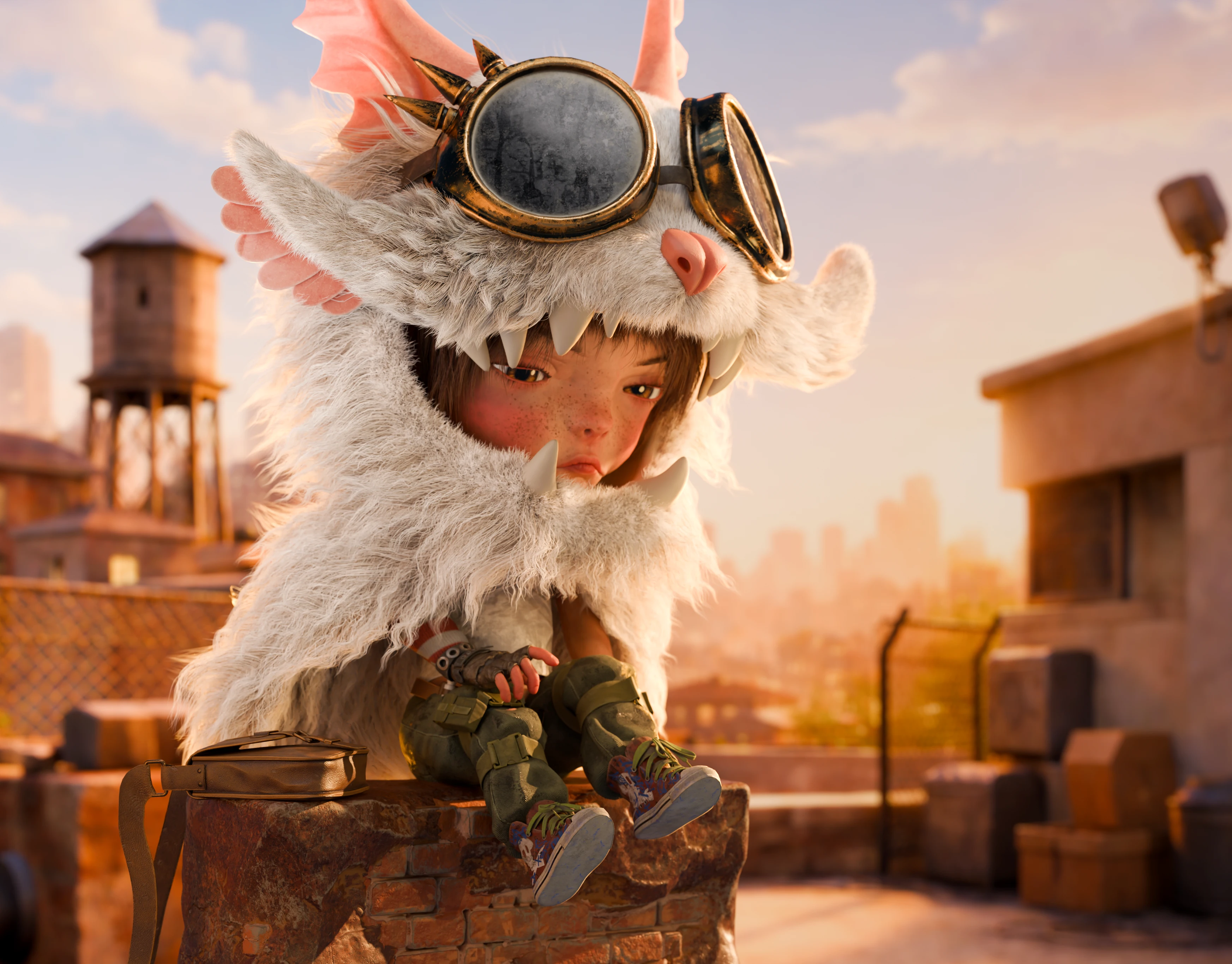 The little scout: 3D Character — Изображение №1 — Иллюстрация, 3D на Dprofile