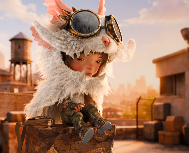 The little scout: 3D Character — Иллюстрация, 3D на Dprofile