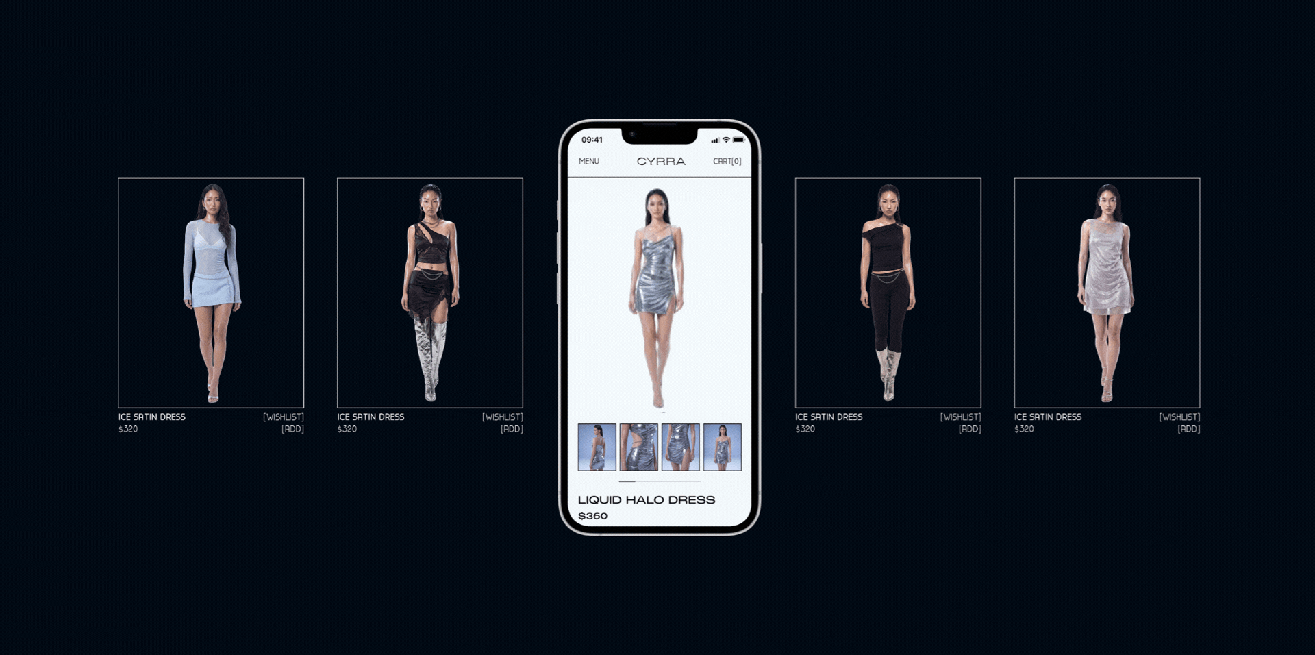 CYRRA — Fashion E-commerce UI/UX Design Concept — Изображение №9 — Интерфейсы на Dprofile