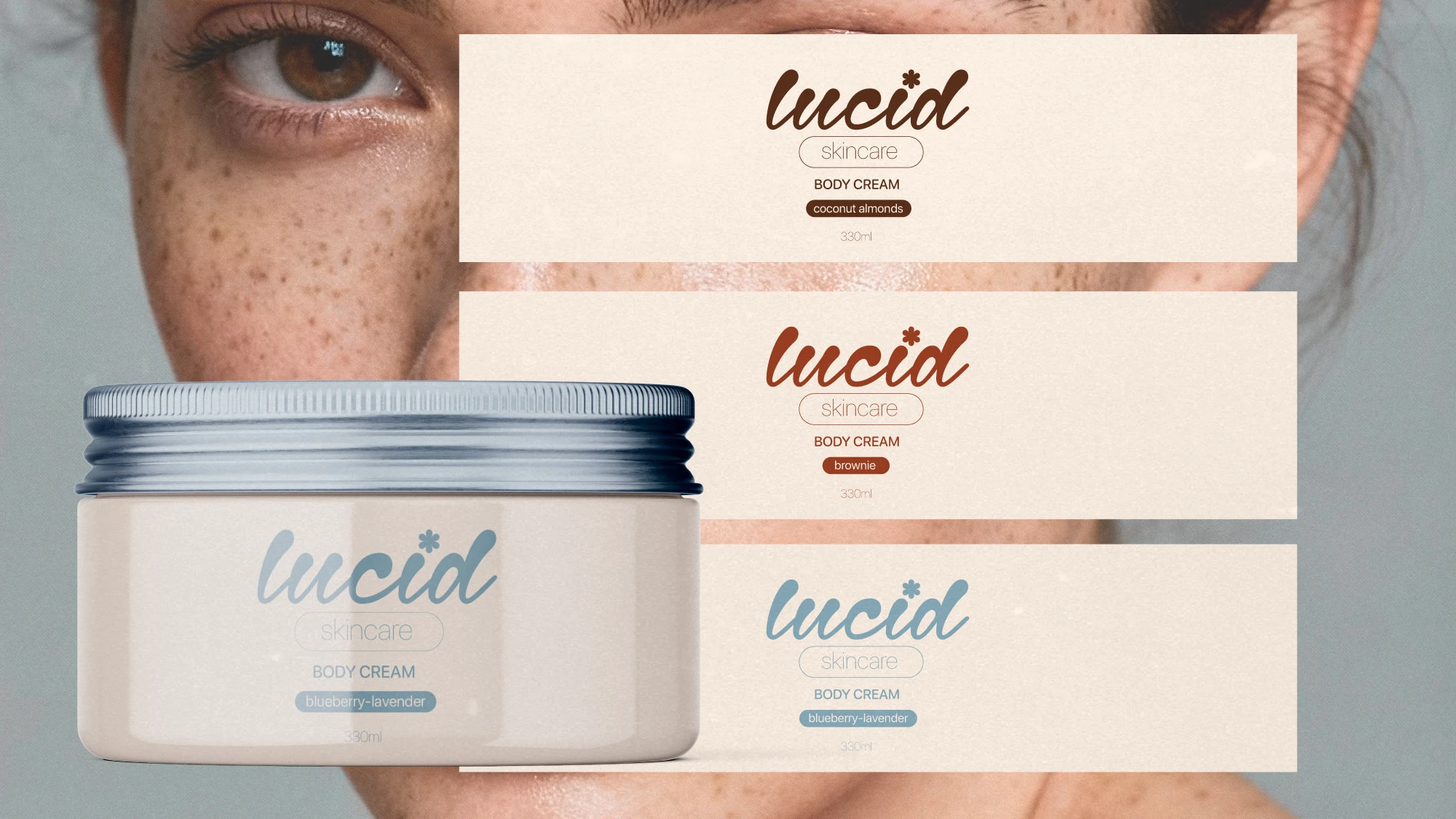 Айдентика Lucid Skincare — Изображение №6 — Брендинг на Dprofile