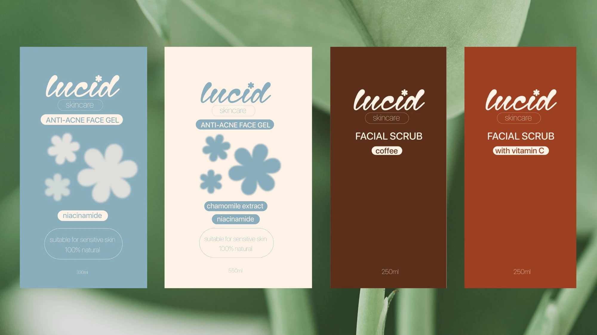 Айдентика Lucid Skincare — Изображение №11 — Брендинг на Dprofile