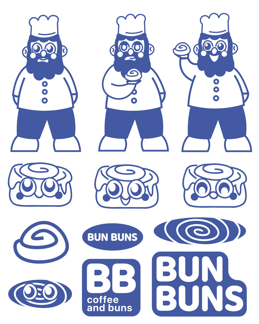 BUN BUNS айдентика для пекарни — Изображение №15 — Брендинг на Dprofile