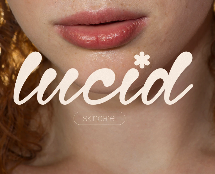 Айдентика Lucid Skincare — Брендинг на Dprofile
