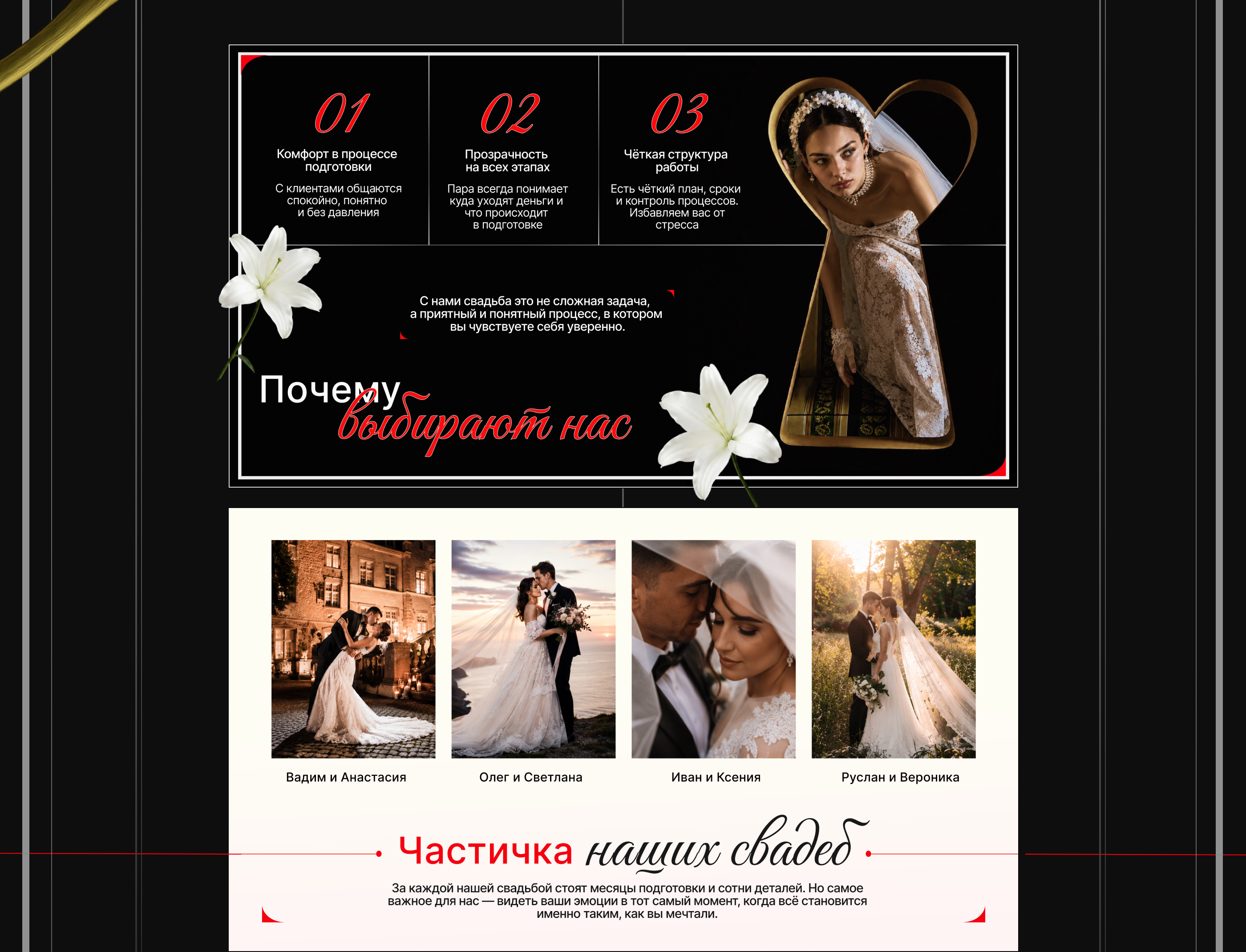 Презентация свадебного агентства, коммерческое предложение, бизнес презентация — Изображение №7 — Графика, Маркетинг на Dprofile