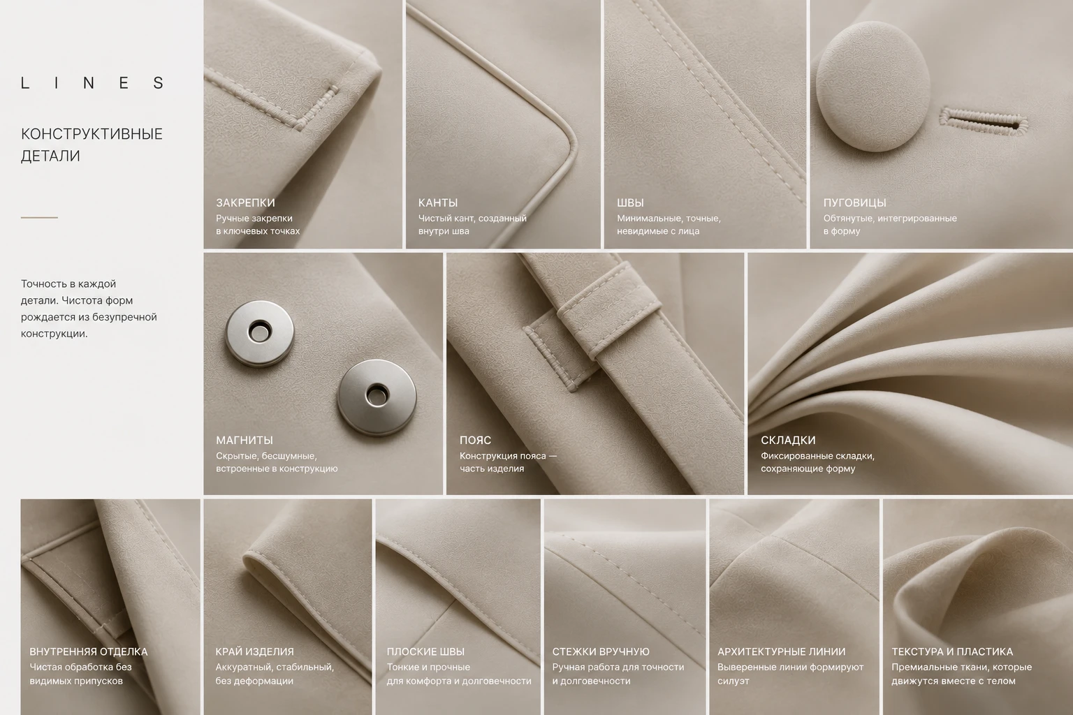 Коллекция женской одежды "LINES" Architecture of Form. — Изображение №5 — Брендинг, Промдизайн на Dprofile