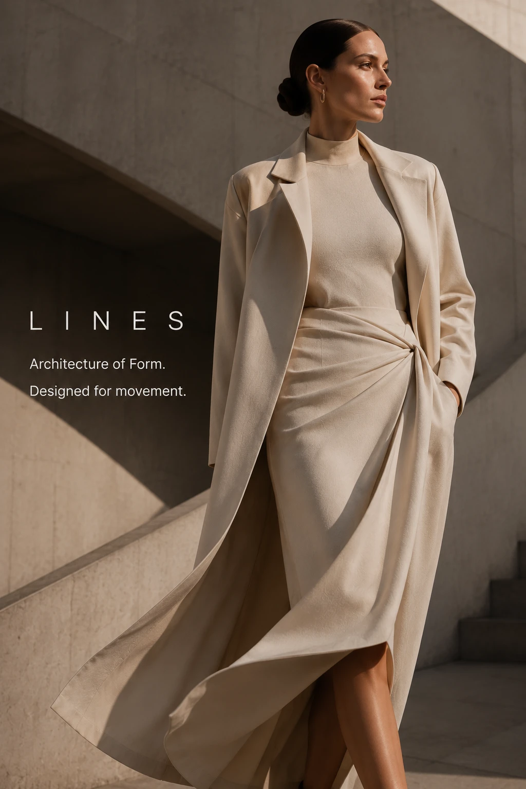 Коллекция женской одежды "LINES" Architecture of Form. — Изображение №13 — Брендинг, Промдизайн на Dprofile