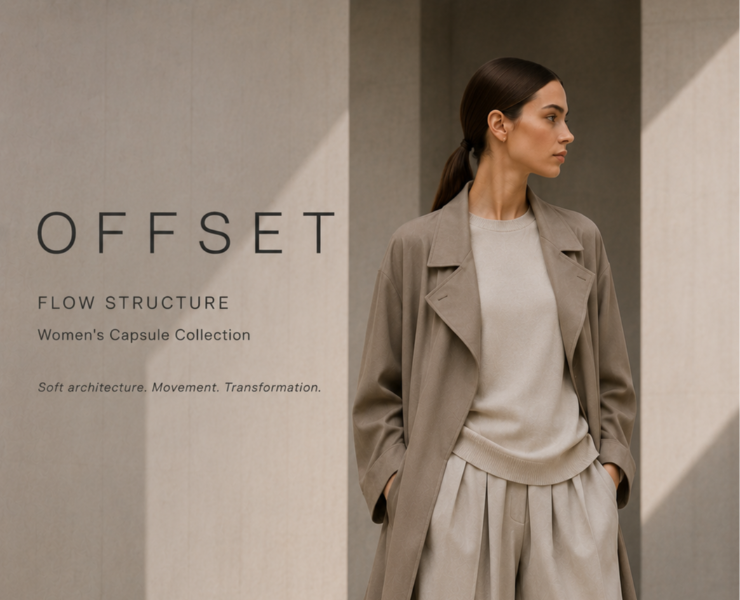 Коллекция женской одежды "OFFSET" flow structure на Dprofile