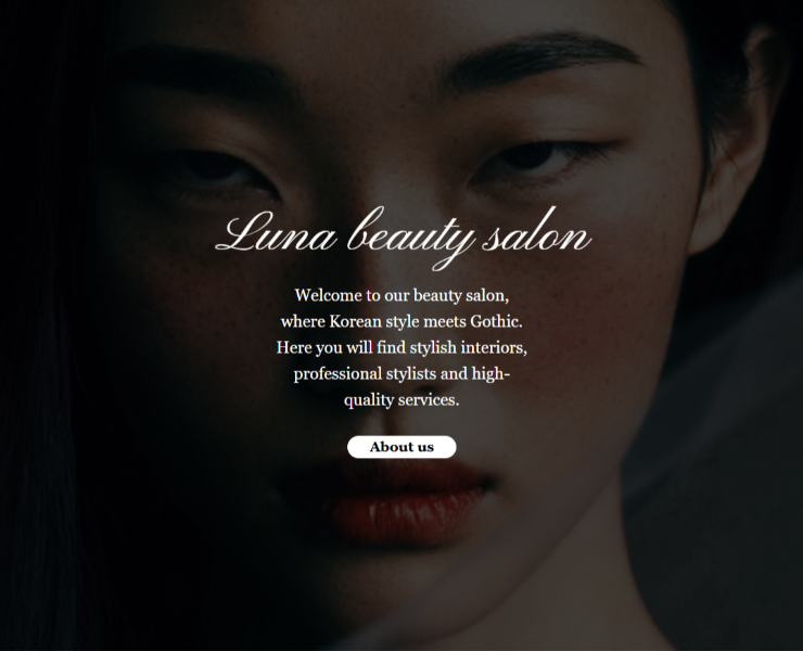 Website for a beauty salon — Графика, Интерфейсы на Dprofile