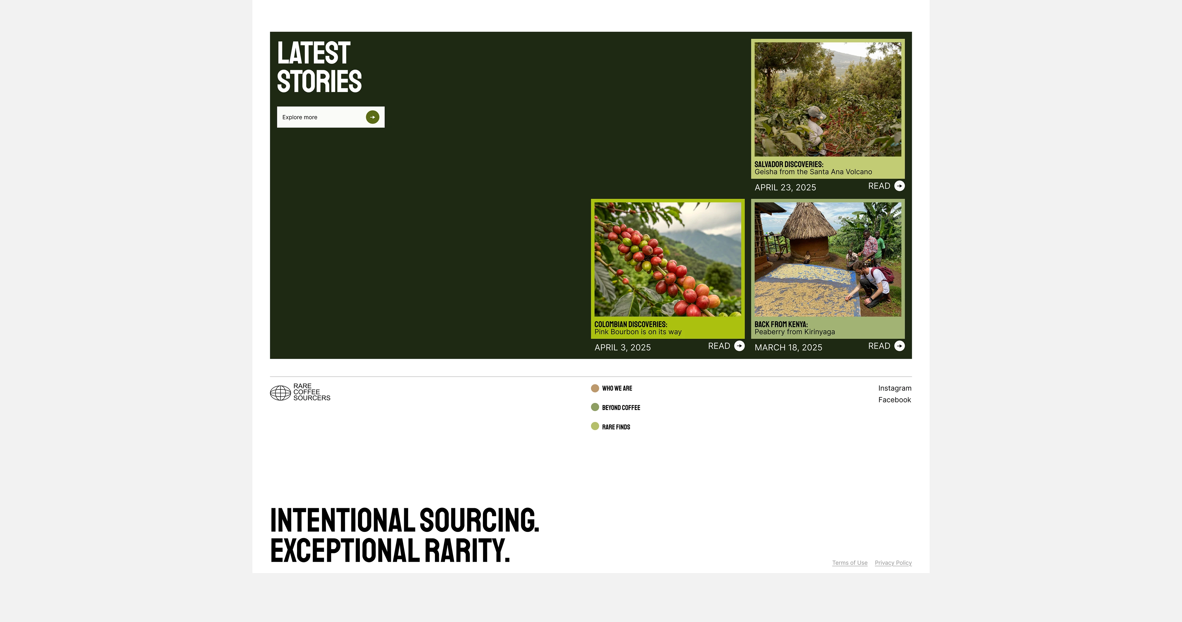 Rare Coffee Soursers — Изображение №8 — Интерфейсы, Нейро на Dprofile