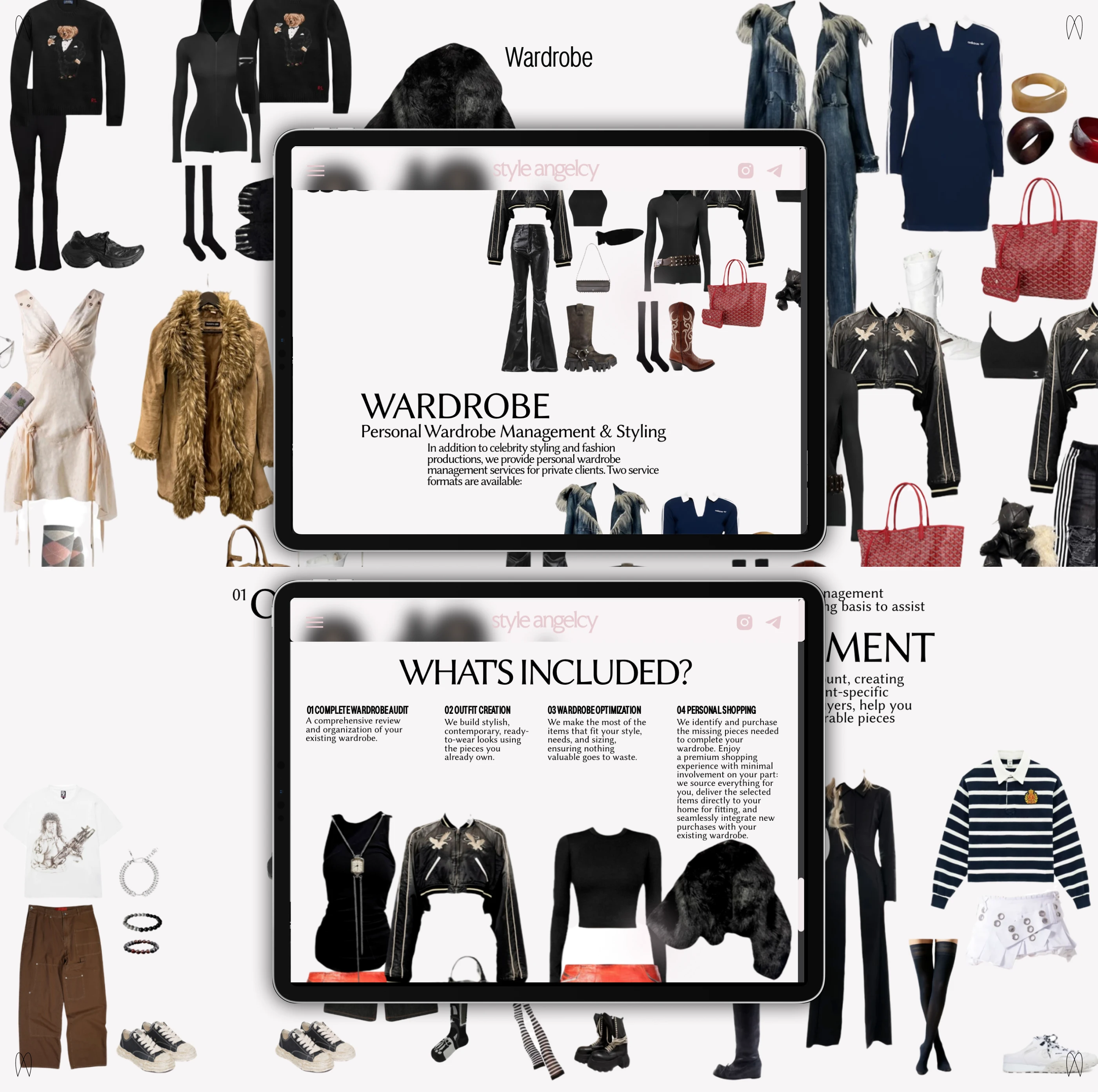 Айдентика и сайт STYLE ANGELCY — Изображение №15 — Интерфейсы, Брендинг на Dprofile