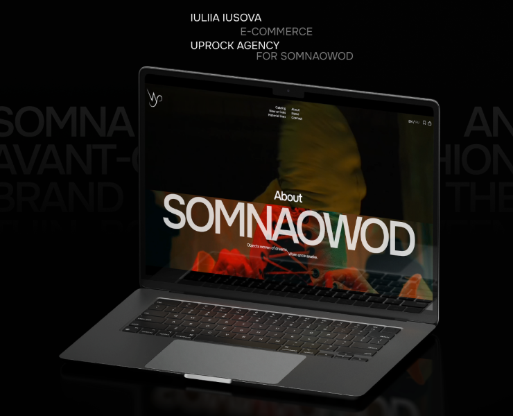 Интернет-магазин бренда Somna Owod — Интерфейсы на Dprofile