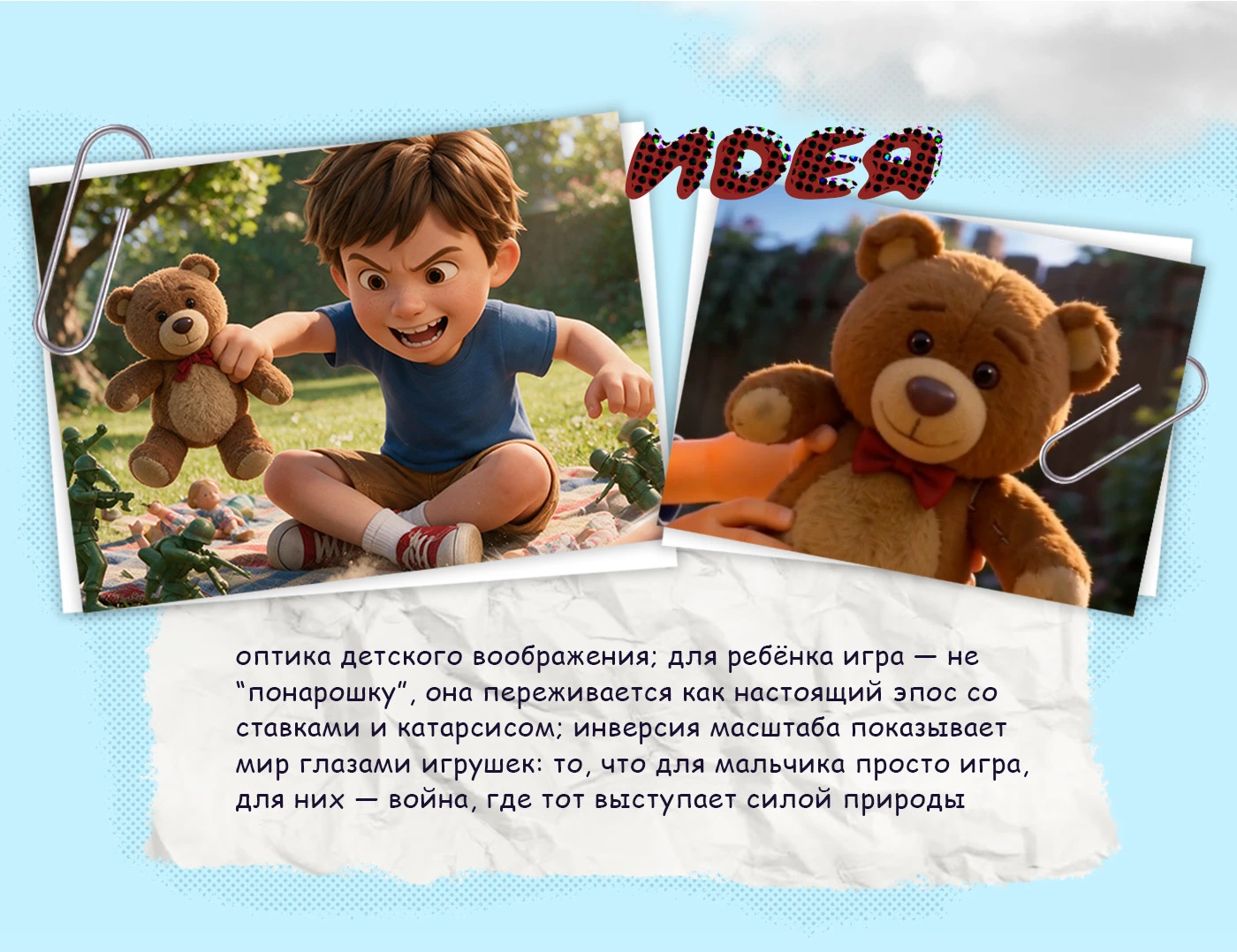 Мишка виновен (ИИ-мультфильм) — Изображение №2 — Анимация, Нейро на Dprofile