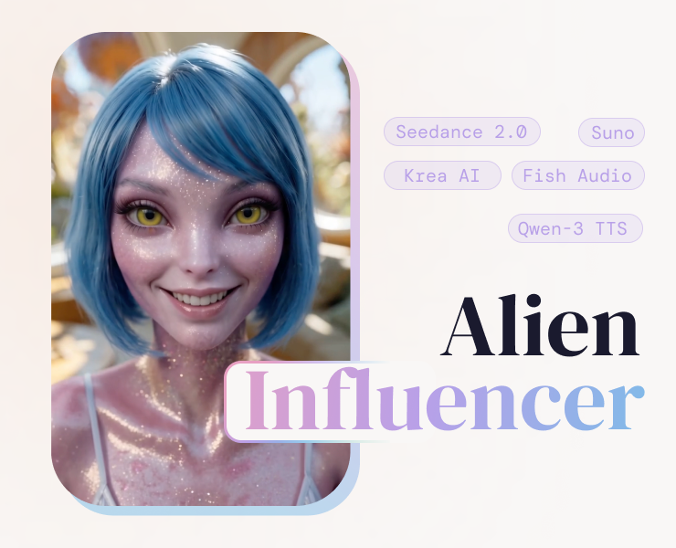 Alien Influencer — Маркетинг, Нейро на Dprofile