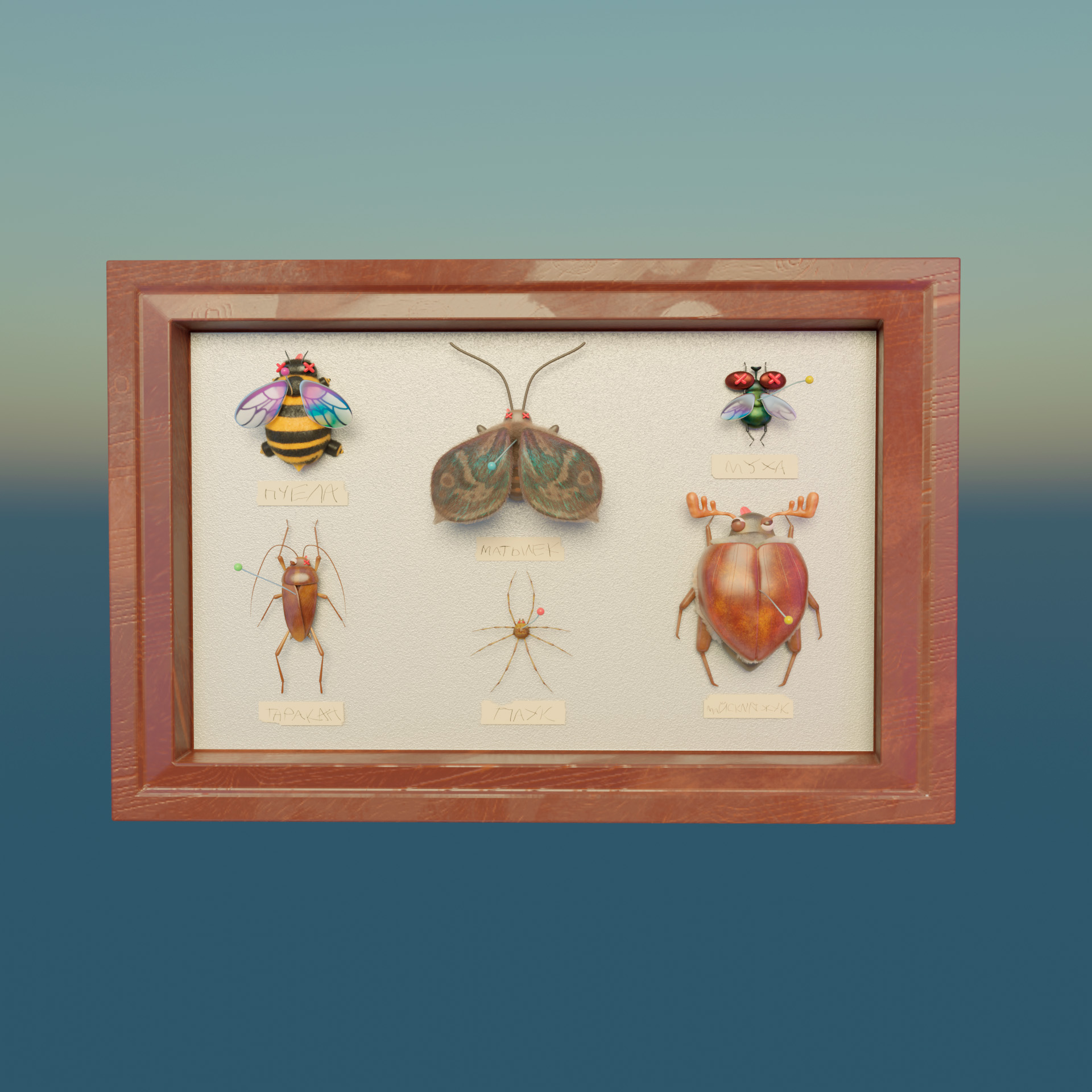 ENTOMOLOGICAL COLLECTION-Animation — Изображение №13 — 3D, Анимация на Dprofile