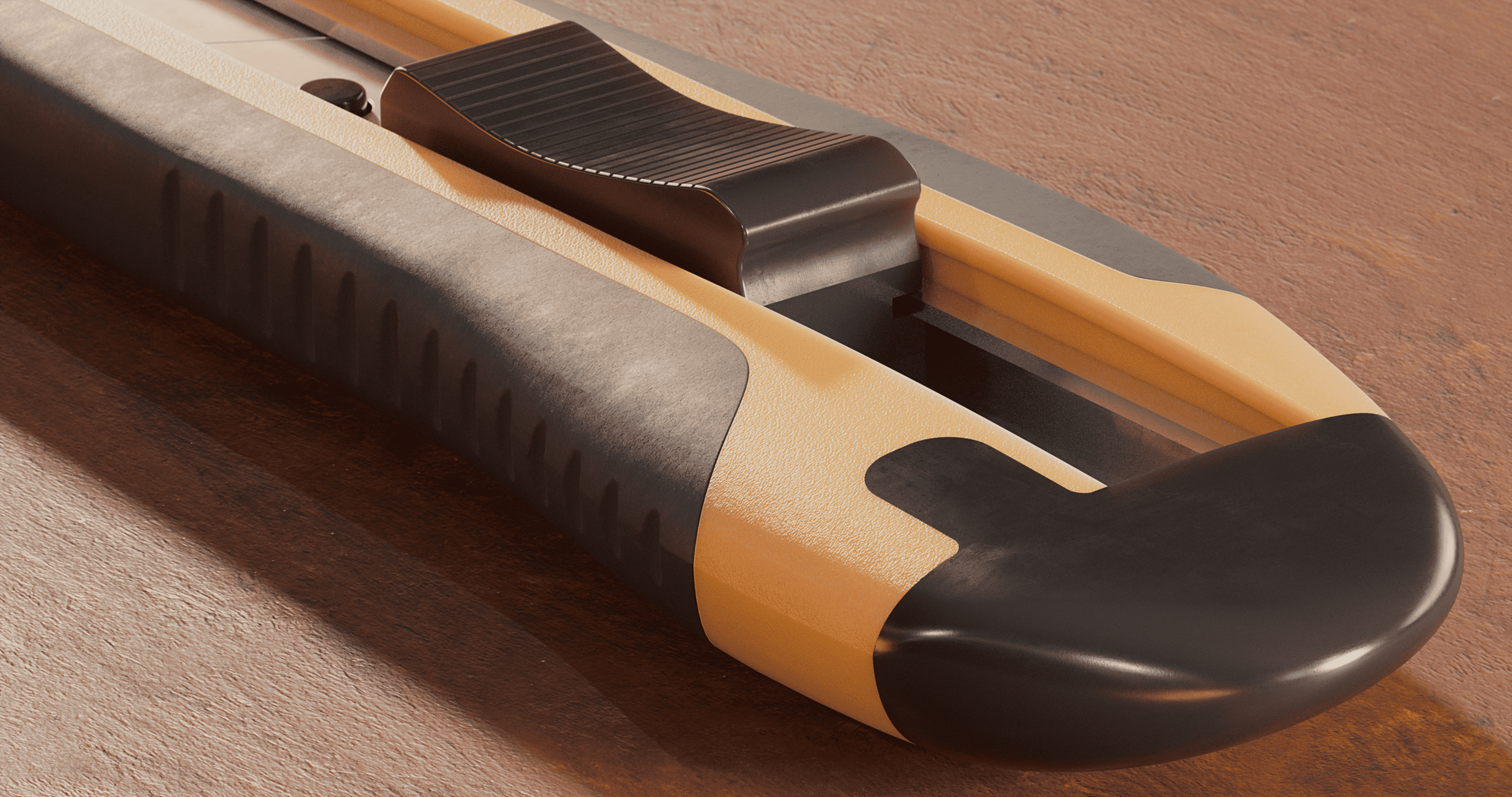 Utility Knife CAD Study | Modeling & CGI Rendering — Изображение №3 — 3D, Промдизайн на Dprofile