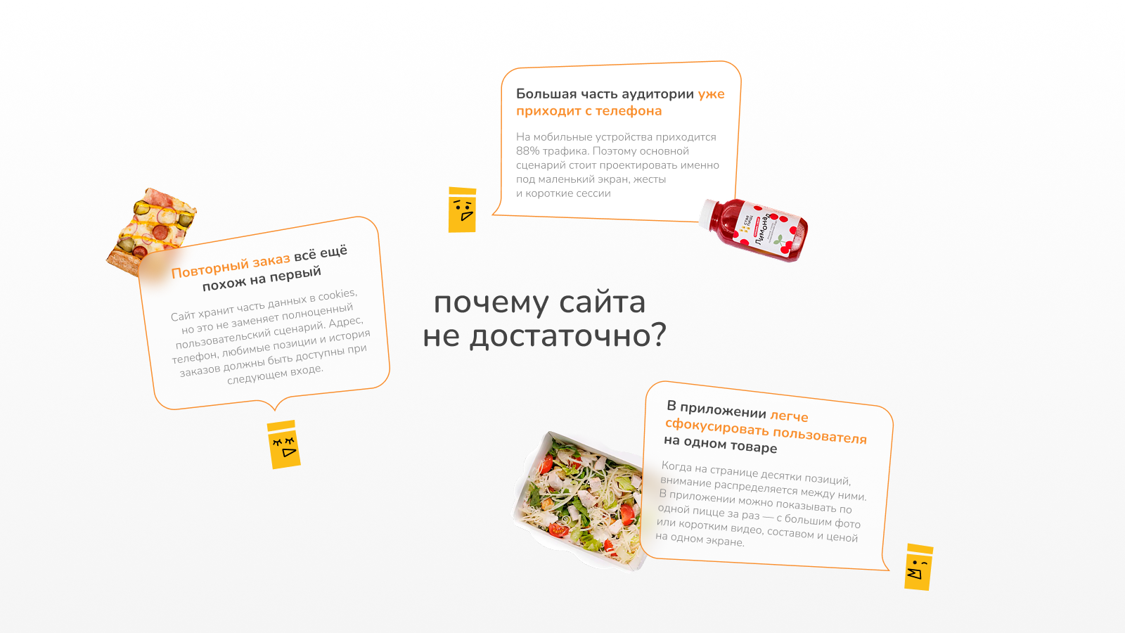 Вайбкодинг мобильного приложения для сети пиццерий — Изображение №3 — Интерфейсы на Dprofile