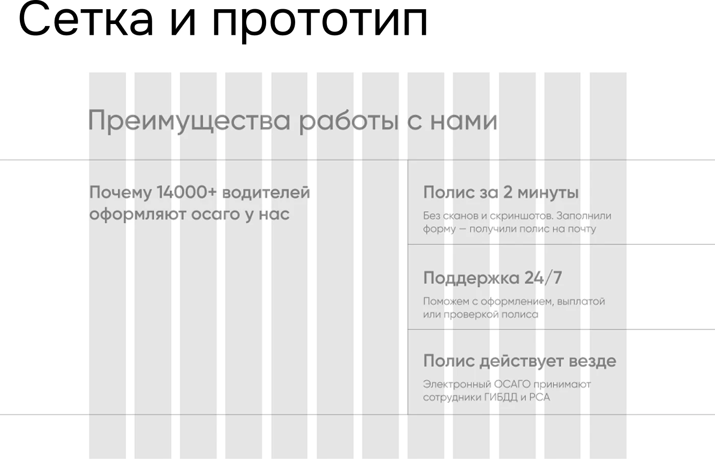 Лендинг для страховой компании — Изображение №4 — Интерфейсы на Dprofile
