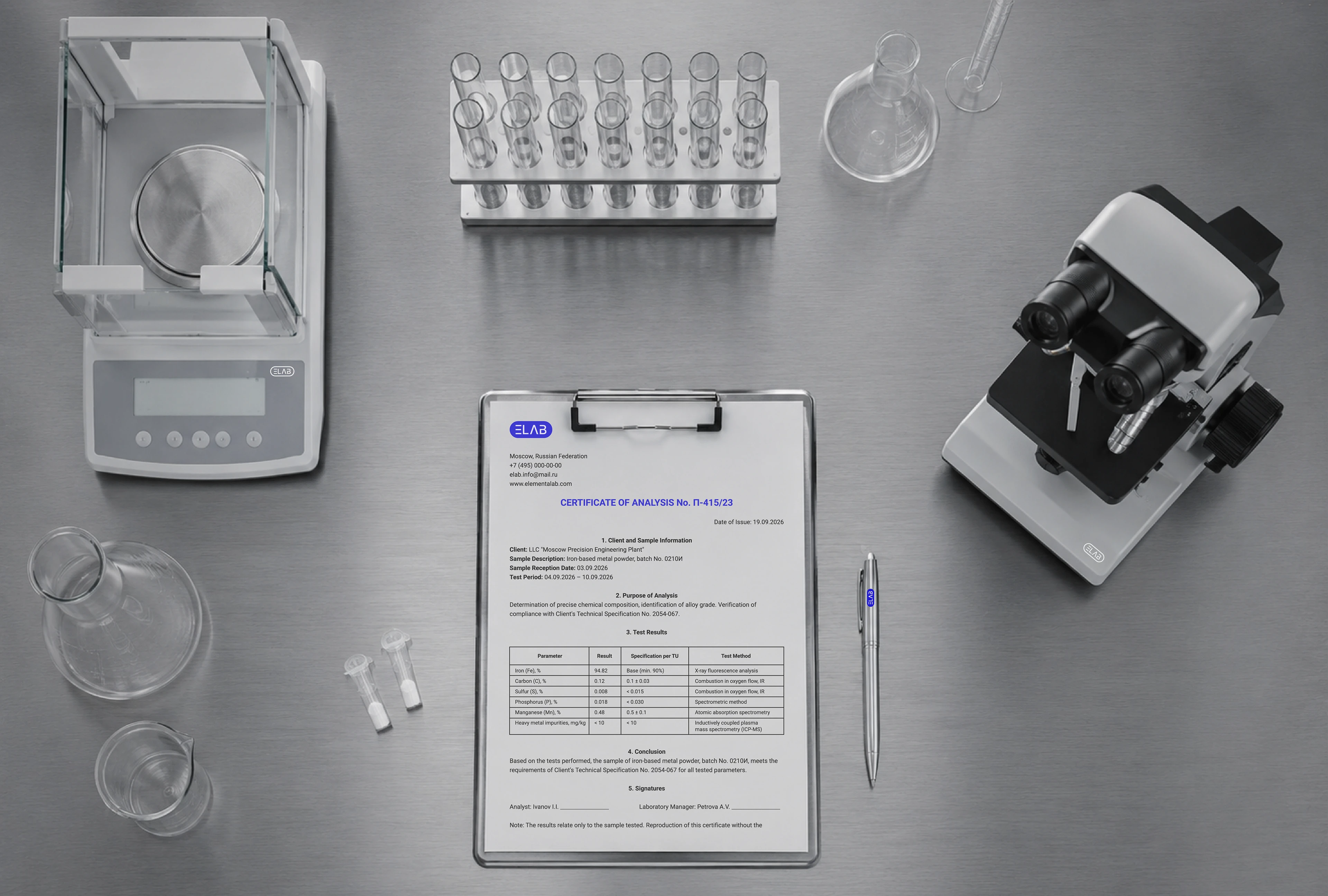 ELAB: Branding for an Analytical Laboratory — Изображение №12 — Брендинг на Dprofile