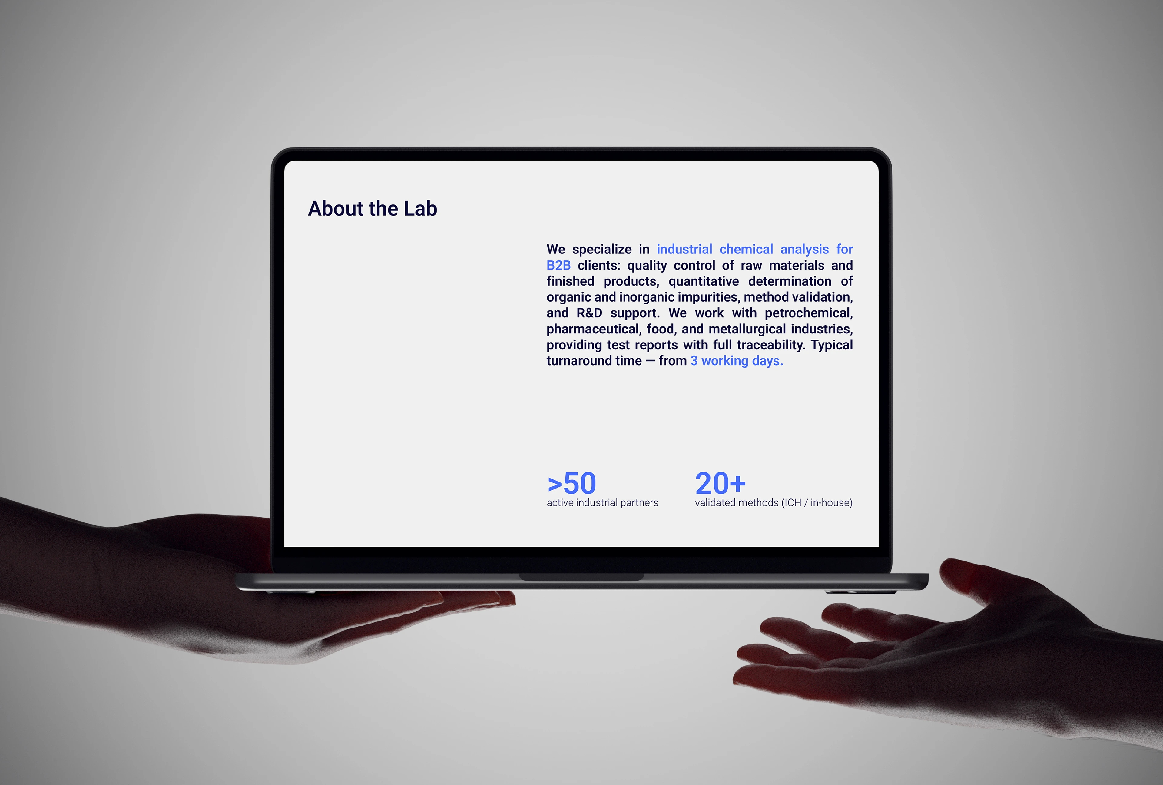 ELAB: Branding for an Analytical Laboratory — Изображение №5 — Брендинг на Dprofile