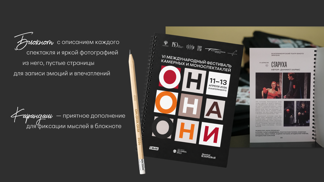 «Он.Она.Они»: театральный мерч для фестиваля — Изображение №5 — Брендинг на Dprofile