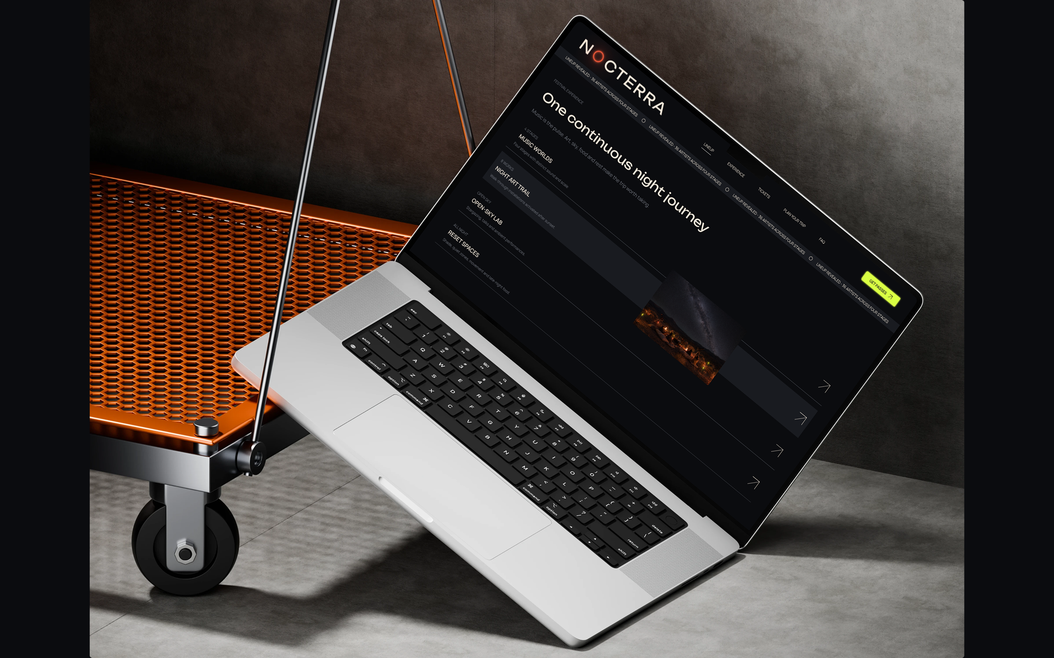 Landing page for a music festival — Изображение №9 — Интерфейсы на Dprofile