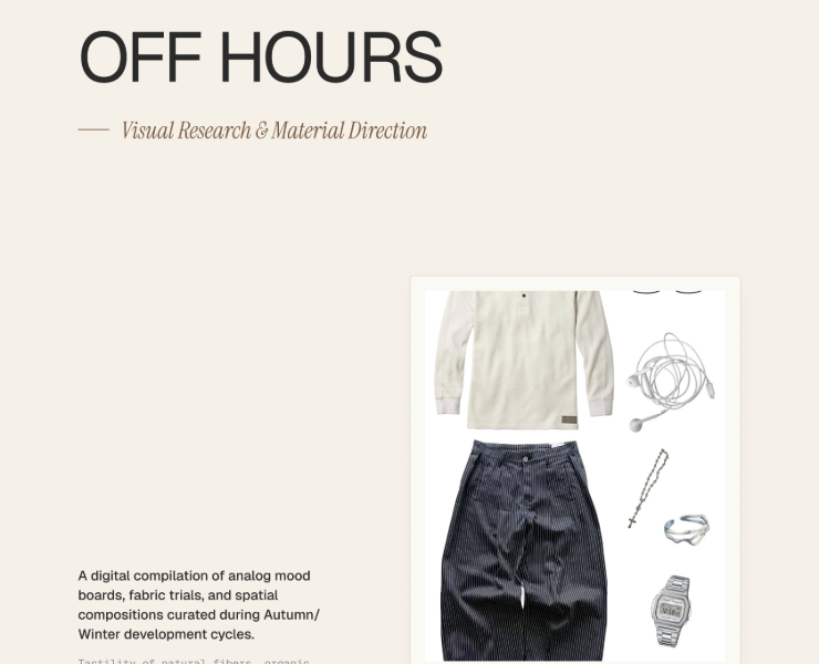 OFF HOURS — Брендинг, Графика на Dprofile