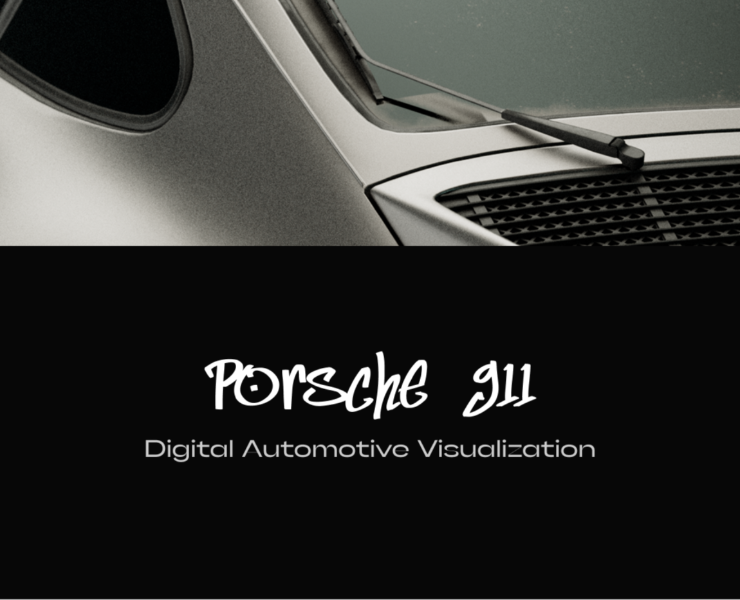 Porsche 911 Motion Visualization — 3D, Анимация на Dprofile