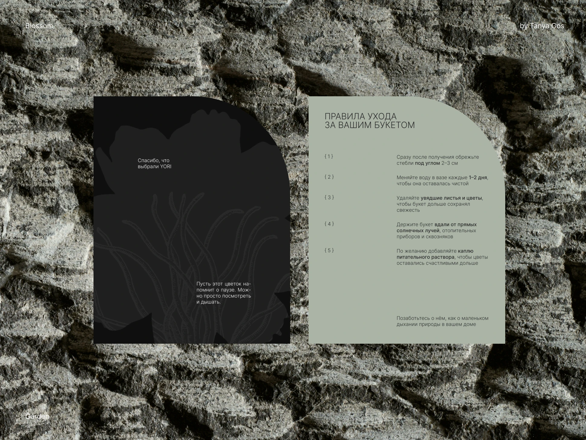 Flower studio | Branding design — Изображение №5 — Брендинг на Dprofile