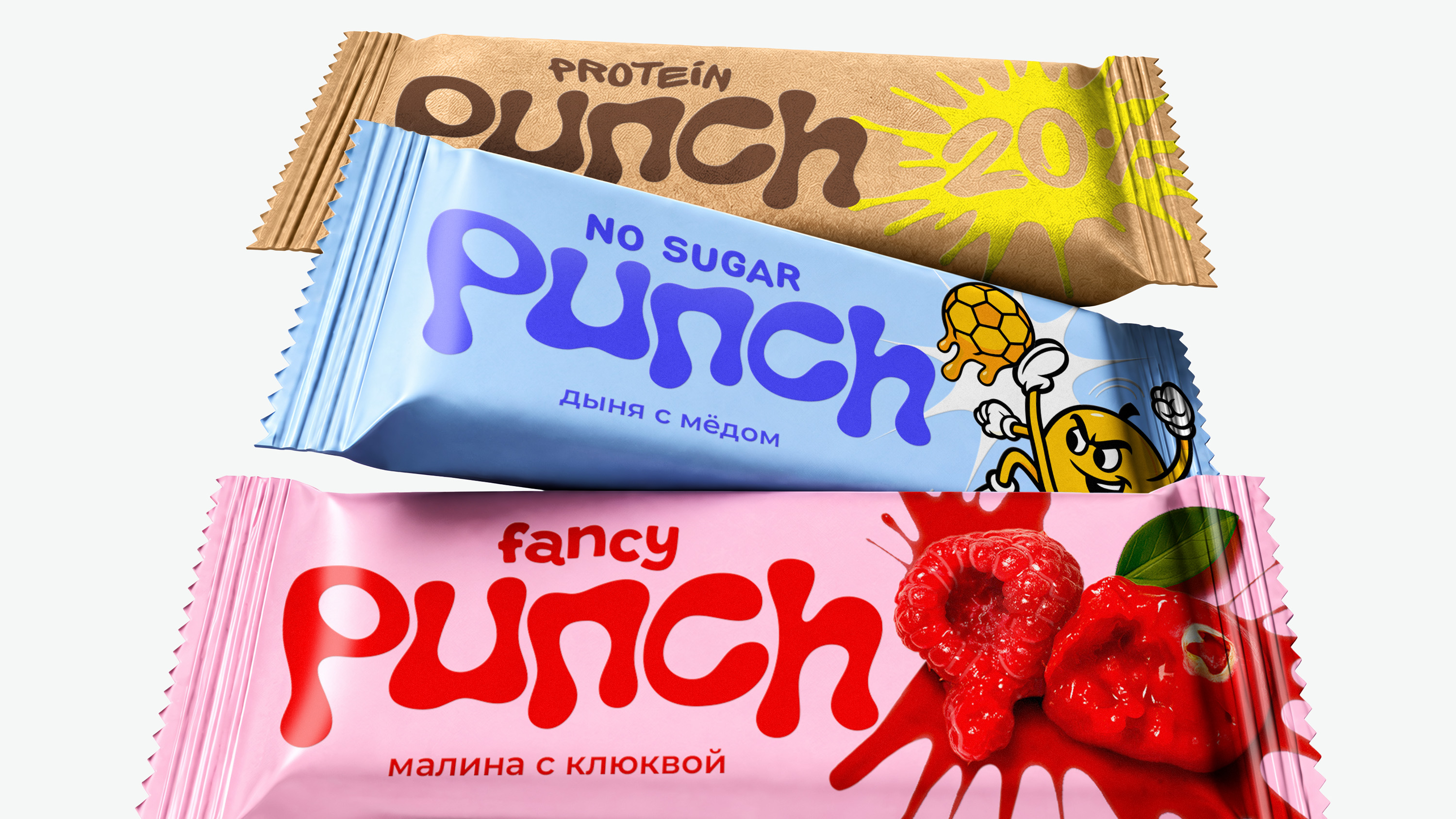 PUNCH: дизайн энергетических батончиков — Изображение №1 — Брендинг на Dprofile