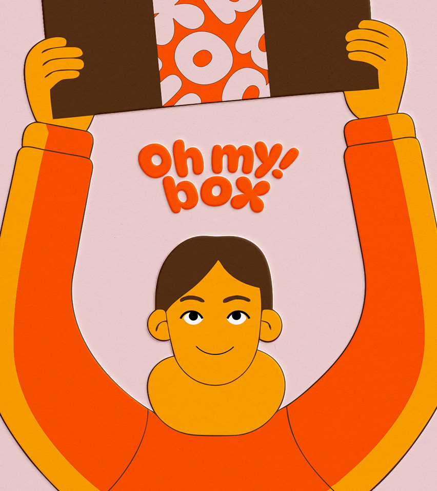Oh my! Box: дизайн подарочного бокса — Изображение №2 — Брендинг, Графика на Dprofile