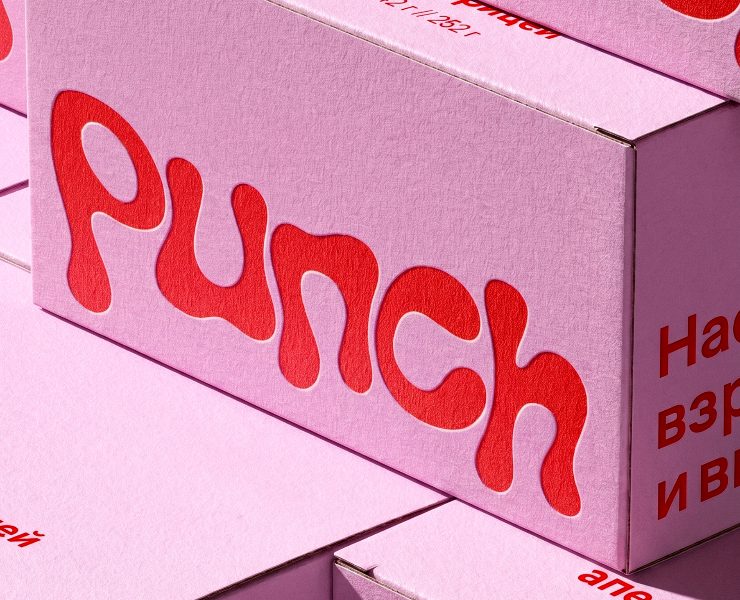 PUNCH: дизайн энергетических батончиков — Брендинг на Dprofile