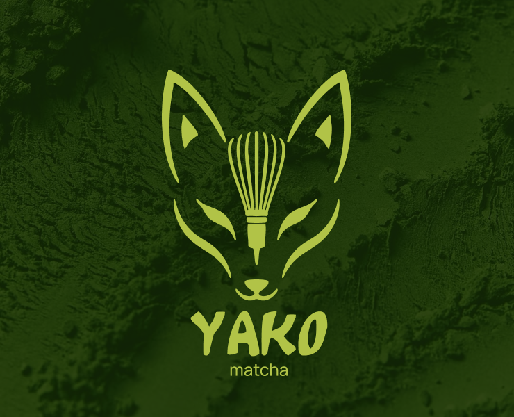 Айдентика для бренда матчи YAKO MATCHA — Брендинг, Графика на Dprofile