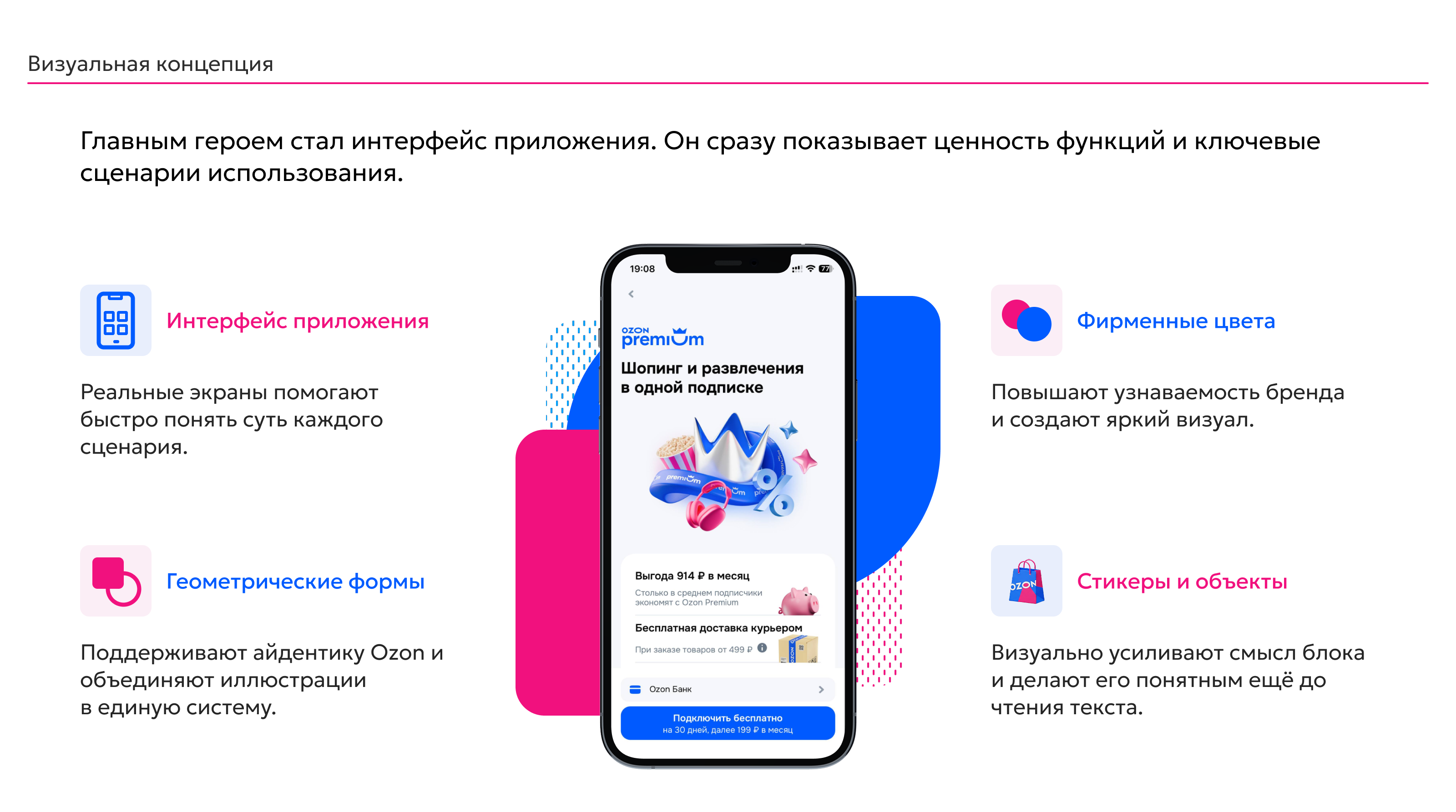 Ozon | Редизайн промо-лендинга приложения — Изображение №11 — Интерфейсы на Dprofile