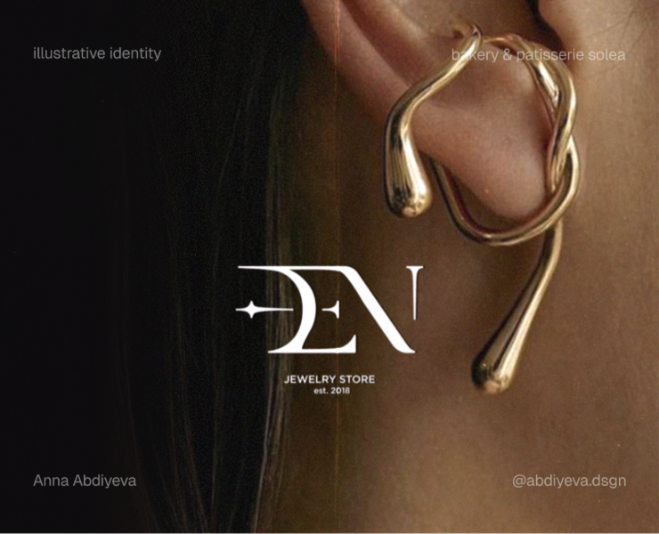 EDEN айдентика ювелирного бренда — Брендинг, Графика на Dprofile
