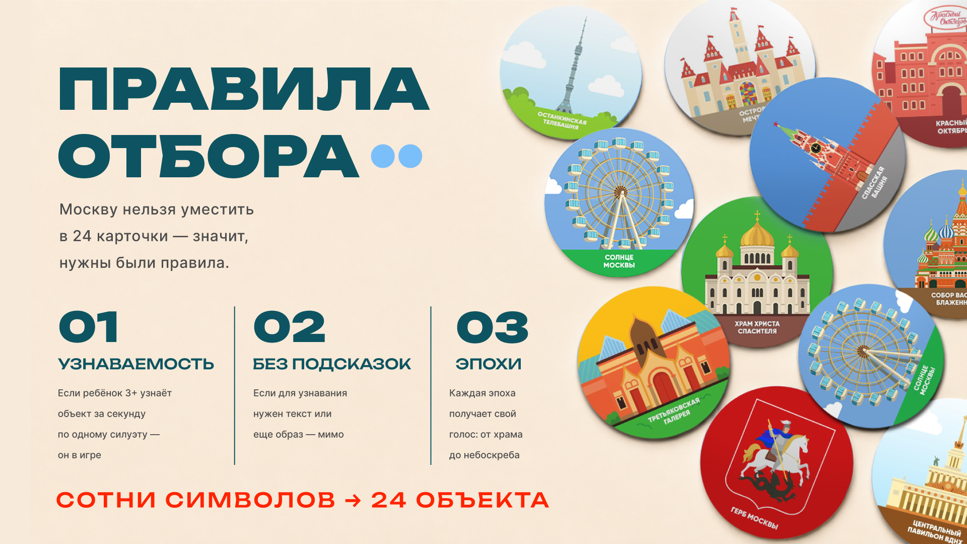 Игра "Мемори. Москва в 24 знаках" — Изображение №3 — Брендинг на Dprofile