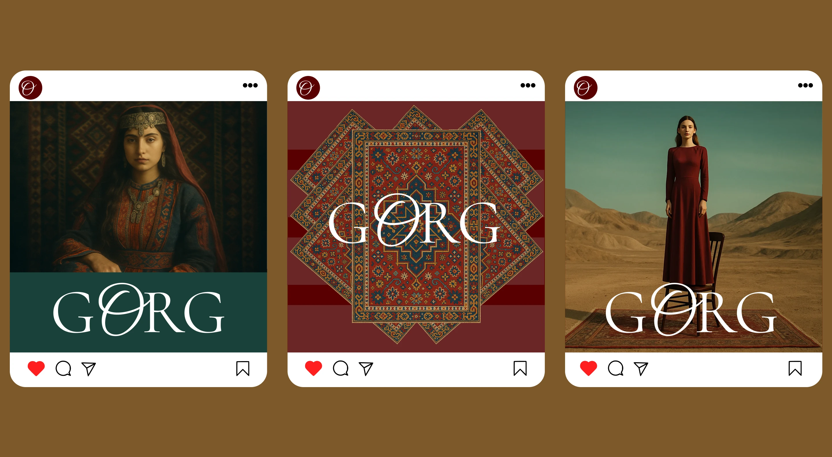 Логотип | Фирменный стиль | Айдентика для магазина армянских ковров ручной работы — Изображение №4 — Брендинг на Dprofile