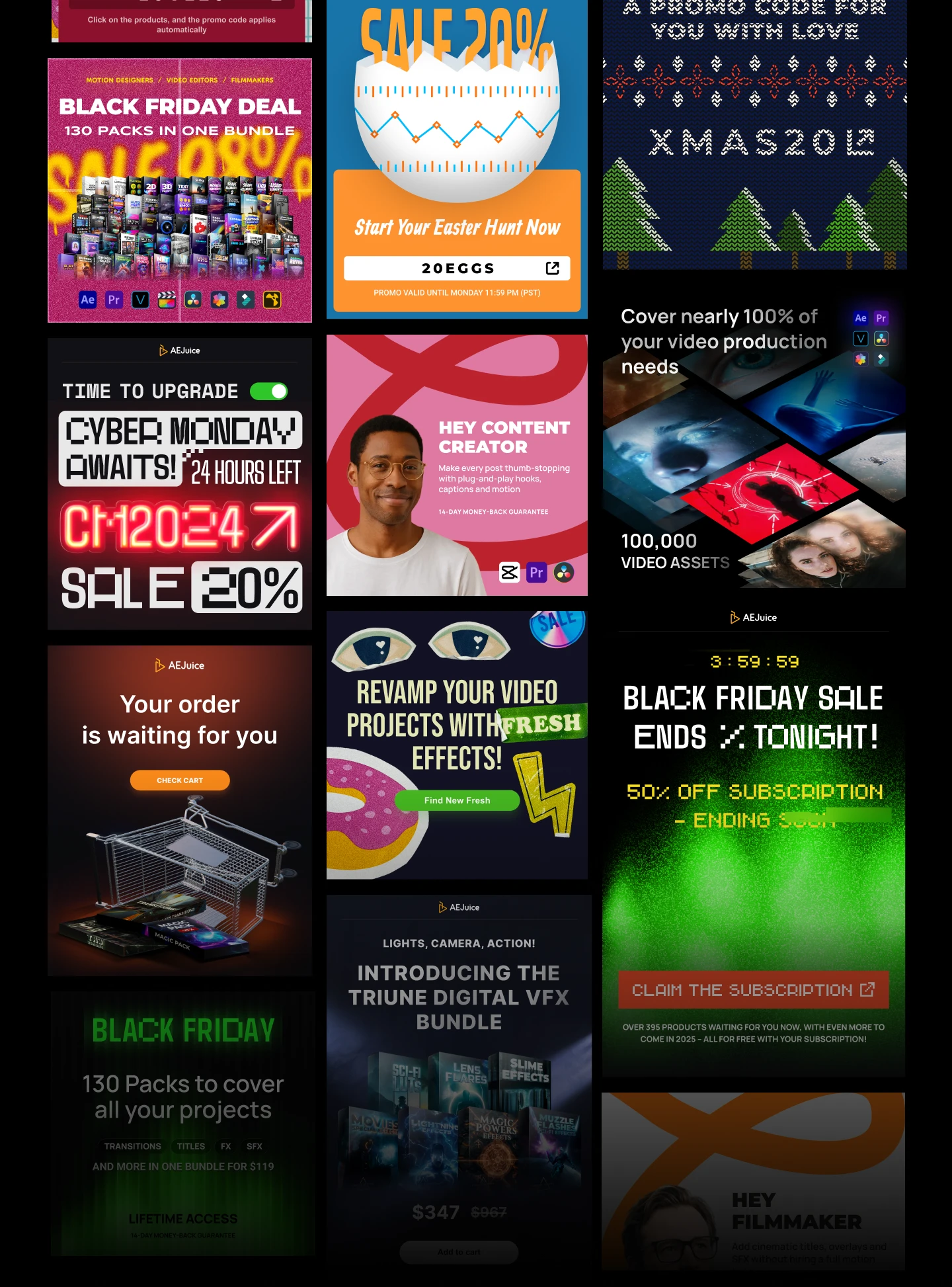 Animation & Motion Graphics Shop — Изображение №18 — Интерфейсы на Dprofile