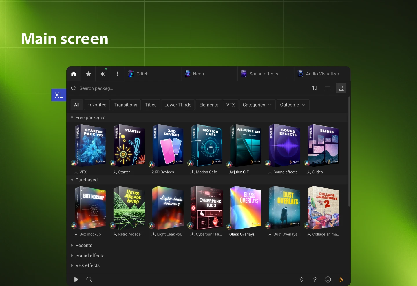 Animation & Motion Asset Manager — Изображение №7 — Интерфейсы на Dprofile
