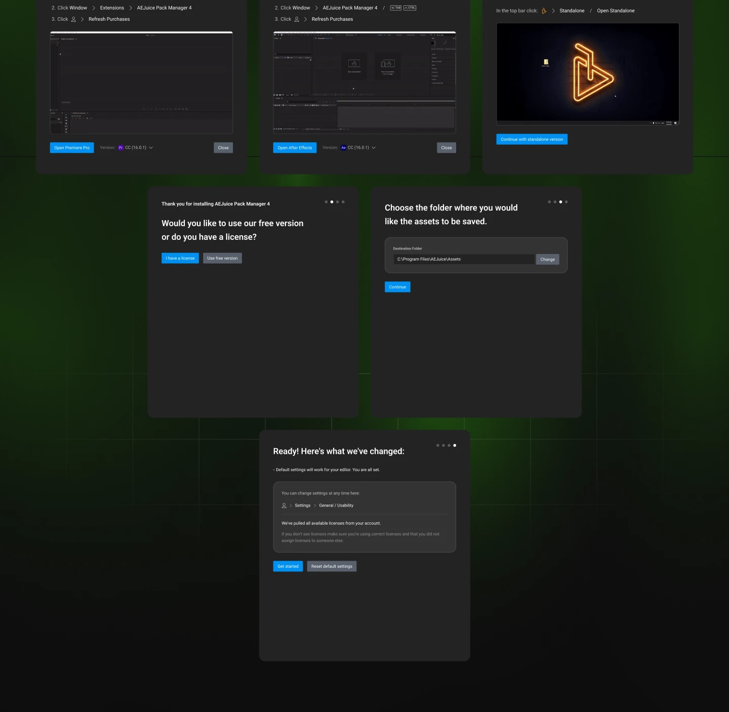 Animation & Motion Asset Manager — Изображение №6 — Интерфейсы на Dprofile