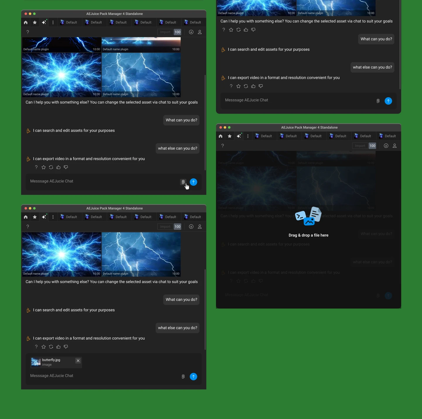 Animation & Motion Asset Manager — Изображение №13 — Интерфейсы на Dprofile